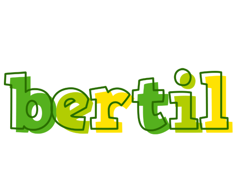 Bertil juice logo