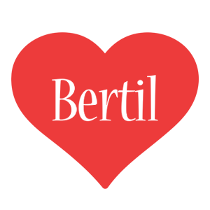 Bertil love logo