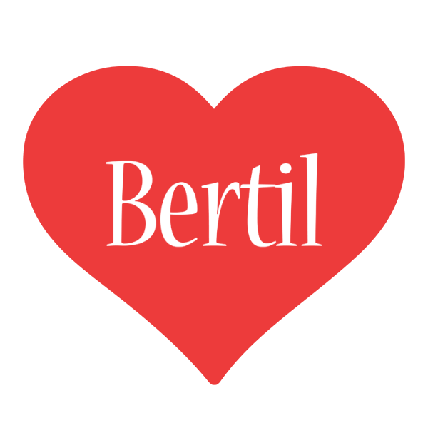 Bertil love logo