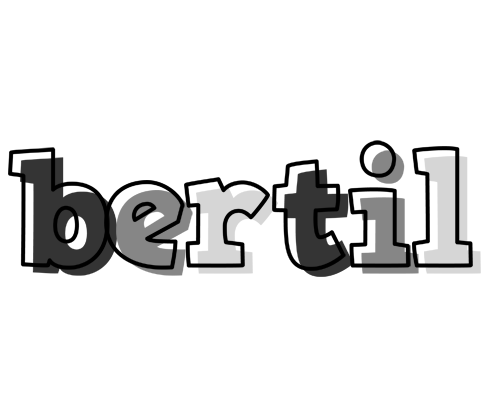 Bertil night logo