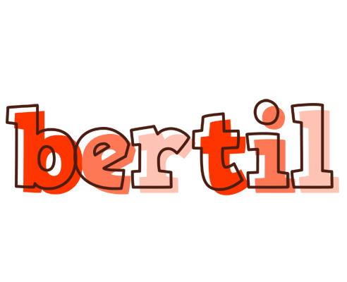 Bertil paint logo