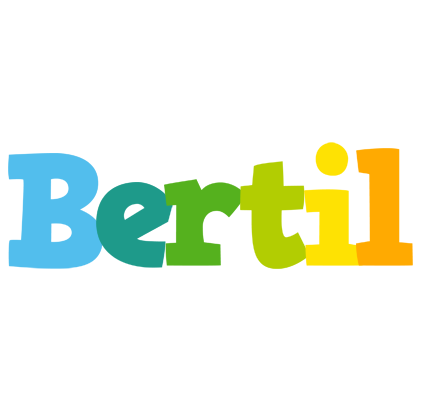 Bertil rainbows logo