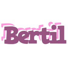 Bertil relaxing logo