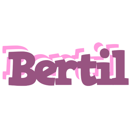 Bertil relaxing logo