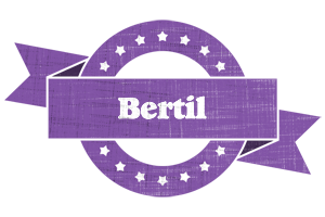 Bertil royal logo