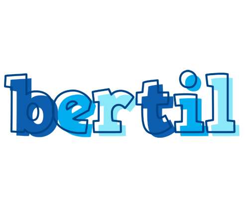 Bertil sailor logo