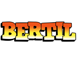 Bertil sunset logo