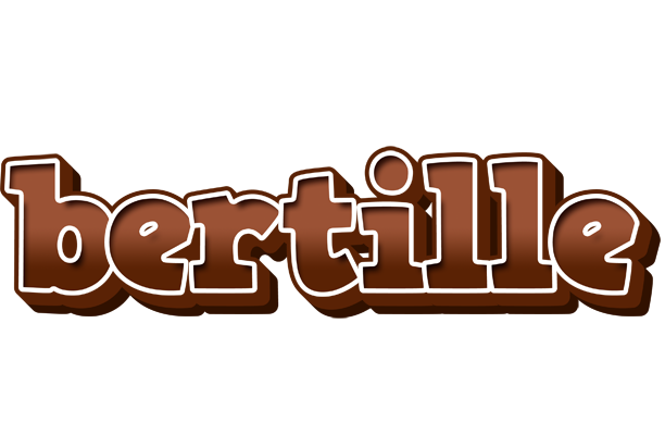 Bertille brownie logo