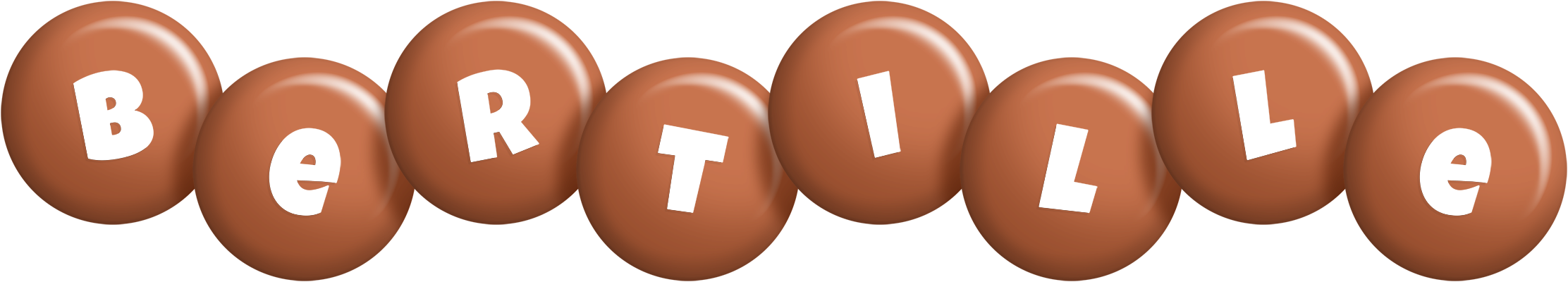 Bertille candy-brown logo