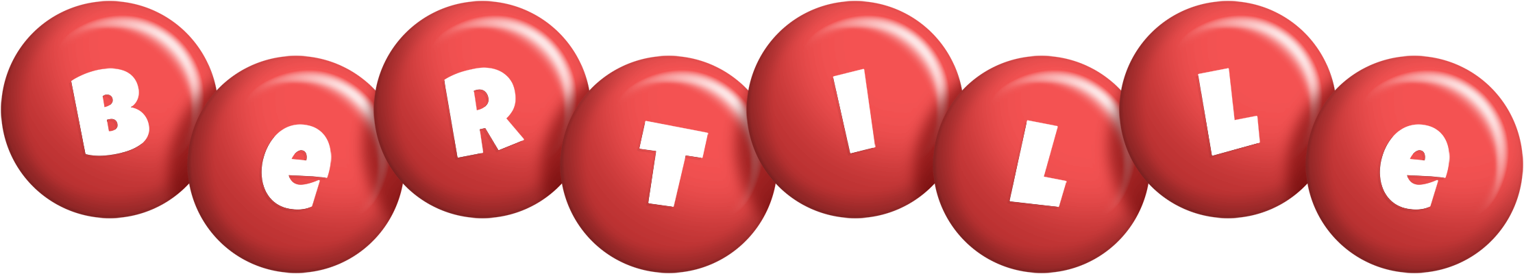 Bertille candy-red logo