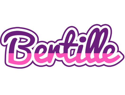 Bertille cheerful logo