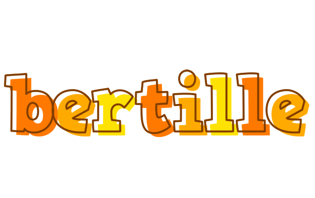 Bertille desert logo