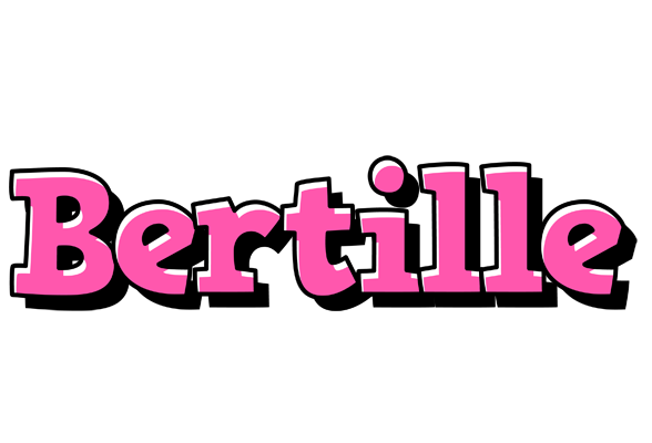 Bertille girlish logo