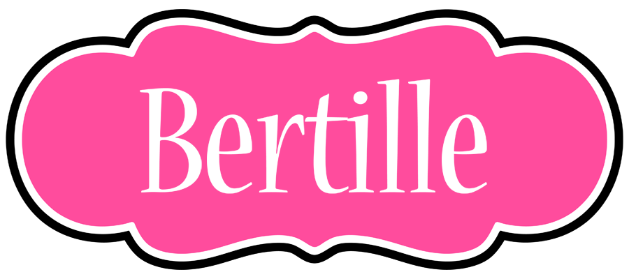 Bertille invitation logo