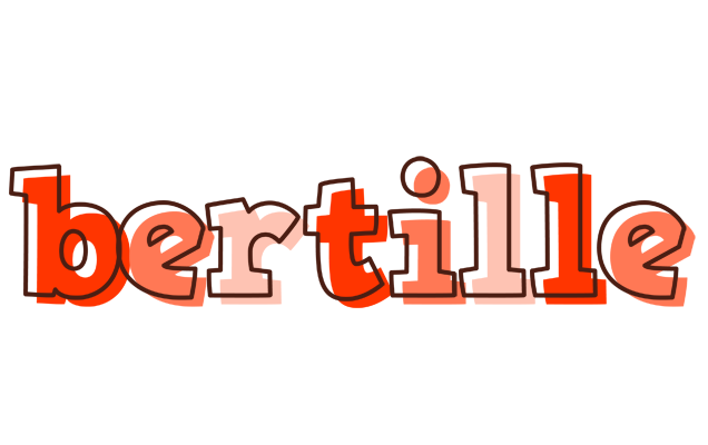 Bertille paint logo