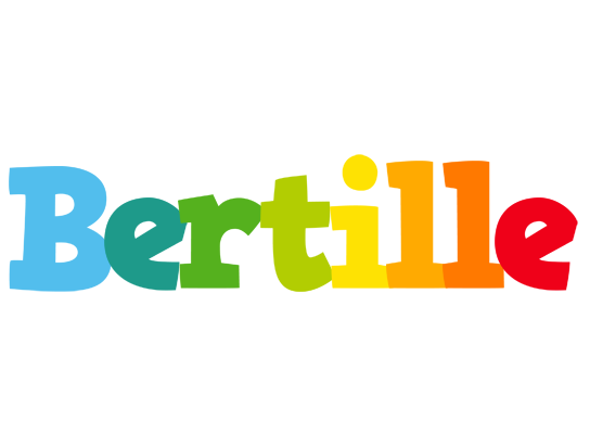 Bertille rainbows logo