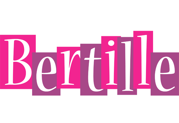 Bertille whine logo