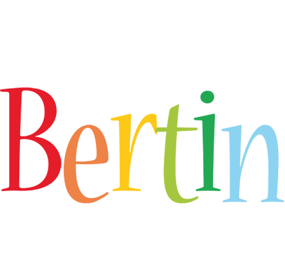 Bertin birthday logo