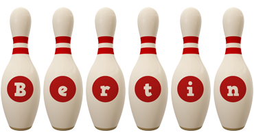 Bertin bowling-pin logo