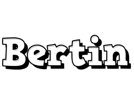 Bertin snowing logo