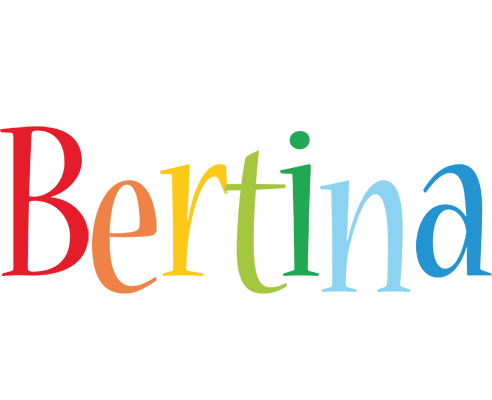 Bertina birthday logo