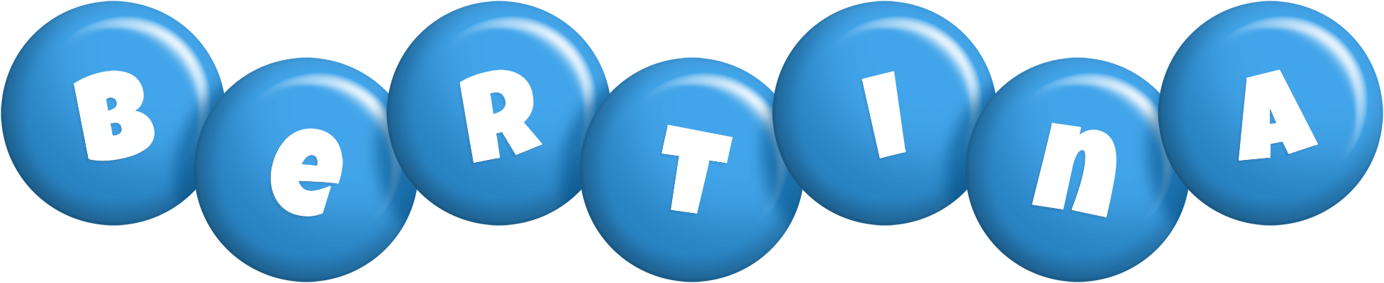 Bertina candy-blue logo