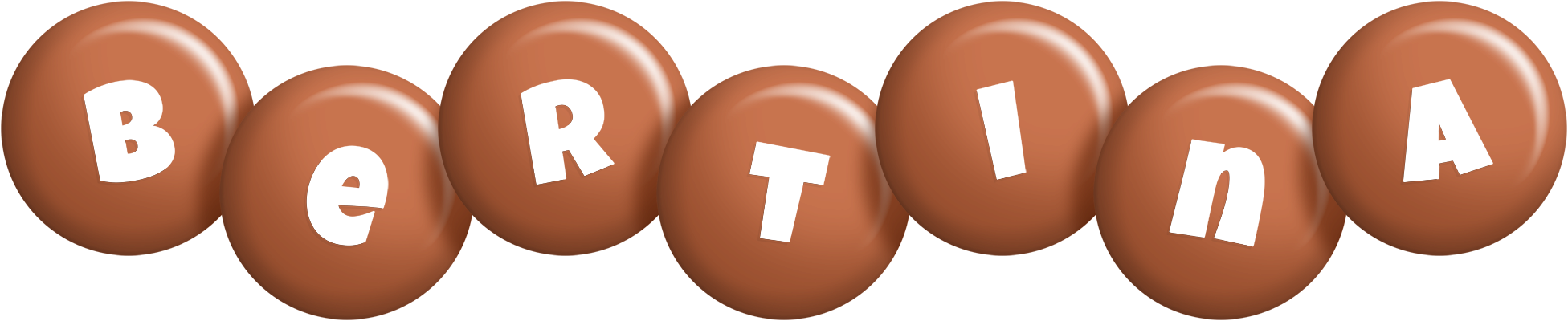 Bertina candy-brown logo