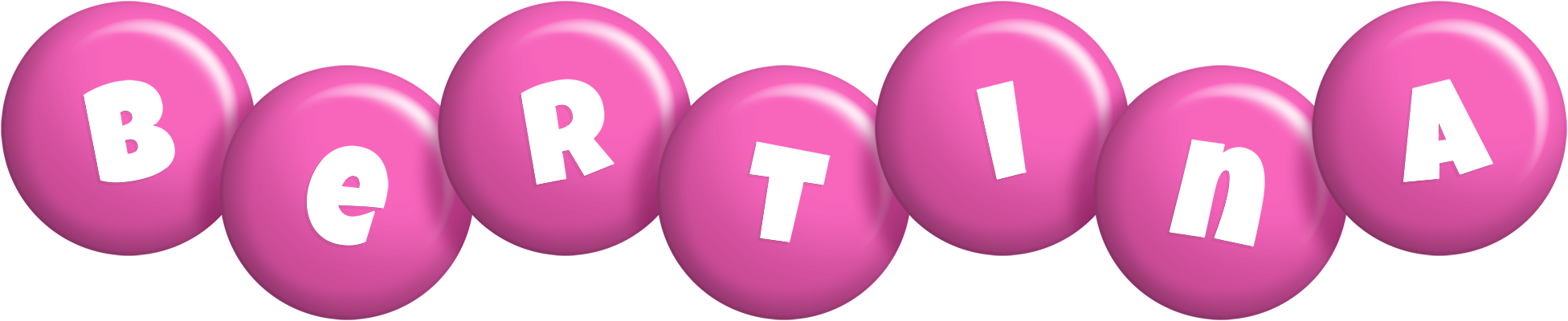 Bertina candy-pink logo
