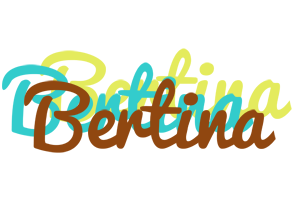 Bertina cupcake logo