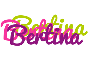 Bertina flowers logo