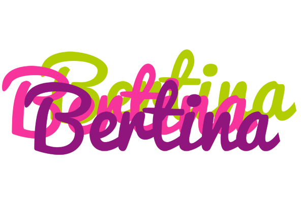 Bertina flowers logo