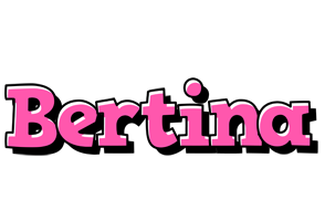 Bertina girlish logo