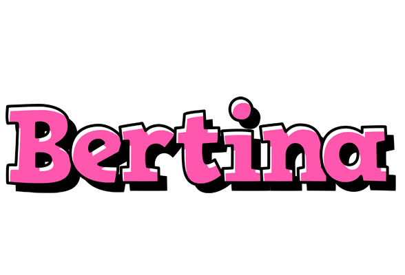 Bertina girlish logo