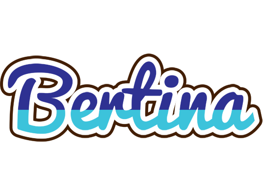 Bertina raining logo