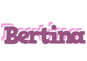 Bertina relaxing logo