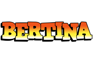 Bertina sunset logo