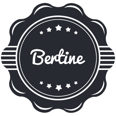Bertine badge logo