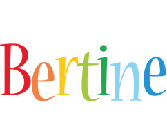 Bertine birthday logo