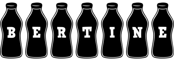 Bertine bottle logo