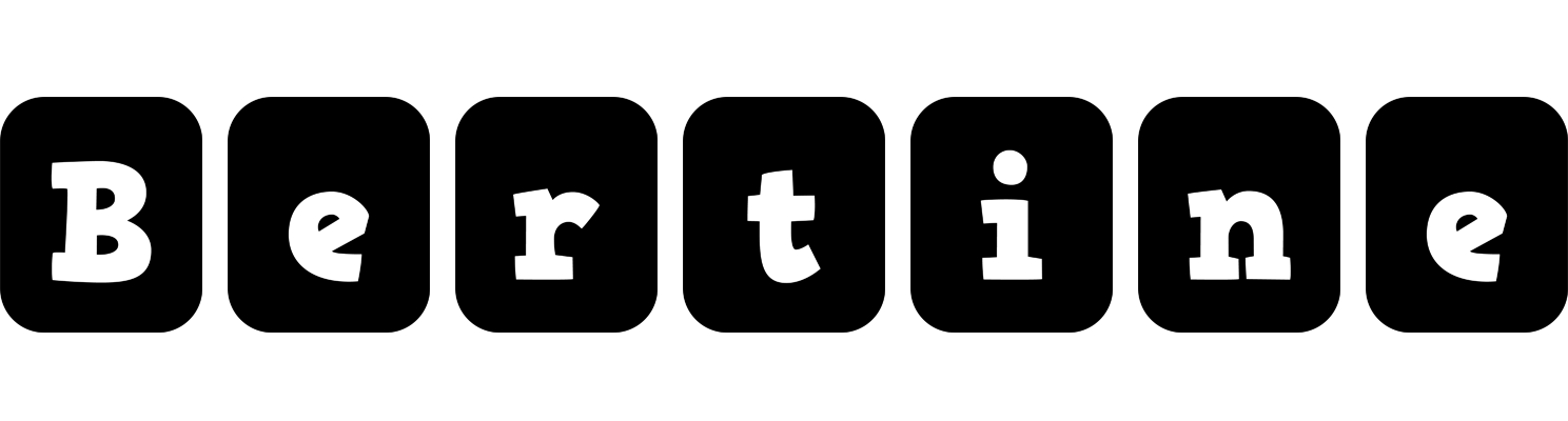 Bertine box logo