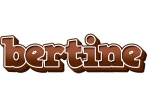 Bertine brownie logo