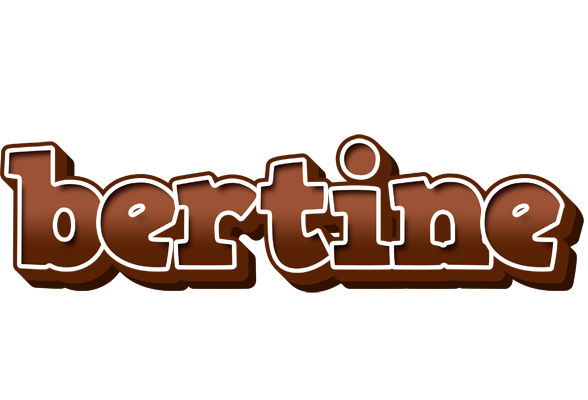 Bertine brownie logo