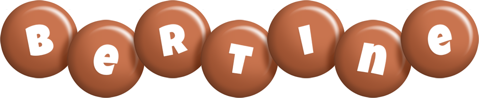 Bertine candy-brown logo