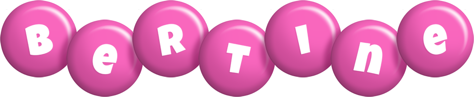 Bertine candy-pink logo