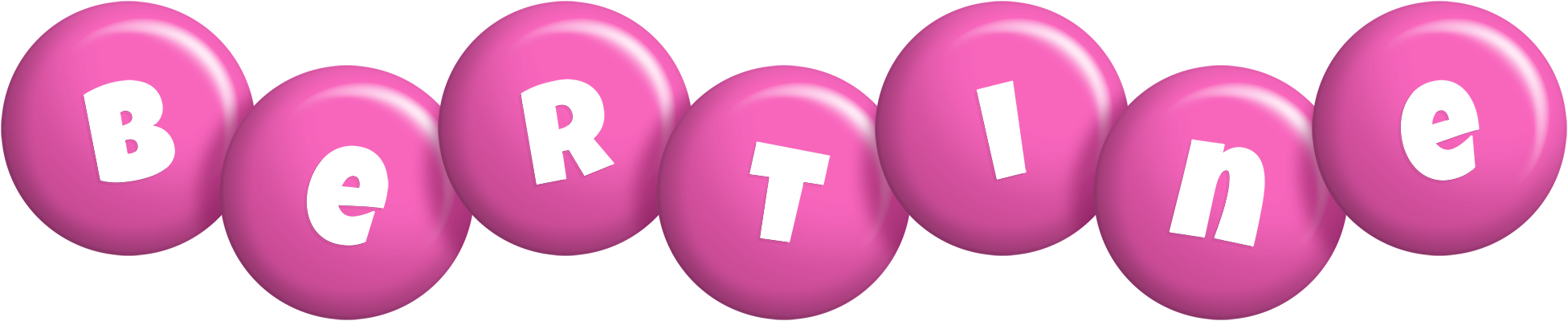 Bertine candy-pink logo