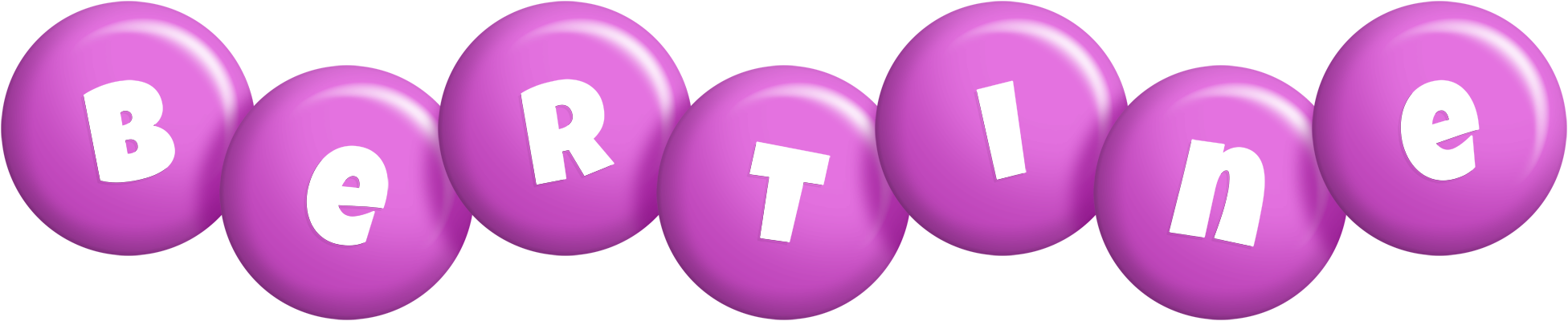 Bertine candy-purple logo