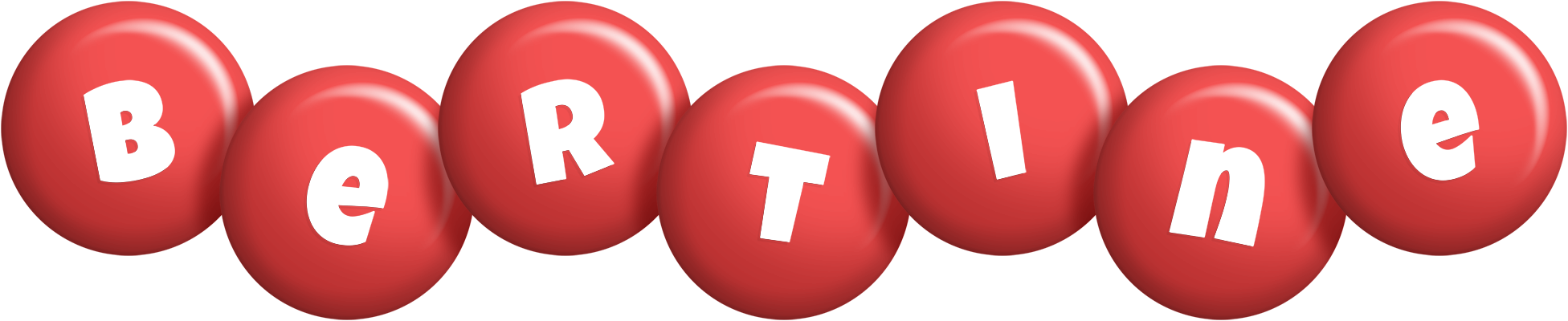 Bertine candy-red logo