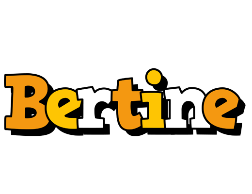 Bertine cartoon logo