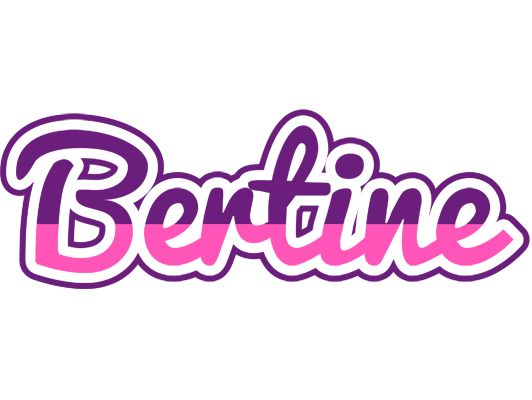 Bertine cheerful logo