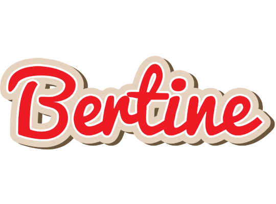 Bertine chocolate logo
